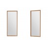 Ensemble d'entrée vestiaire blanc et chêne