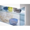 Ensemble TV design blanc laqué
