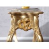 Console baroque 110 cm couleur or