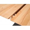 Table de repas 140 ou 180 cm extensible bois de hêtre