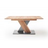 Table rectangulaire extensible 140 ou 180 cm bois de hêtre