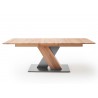 Table rectangulaire extensible 140 ou 180 cm bois de hêtre