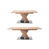 Table rectangulaire extensible 140 ou 180 cm bois de hêtre