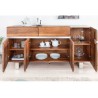 Buffet bois massif contemporain acacia 170 cm