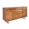 Buffet bois massif contemporain acacia 170 cm