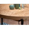 Table de repas ronde extensible 300 cm