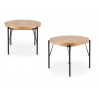 Table de repas ronde extensible 300 cm