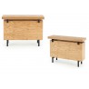 Table de repas ronde extensible 300 cm