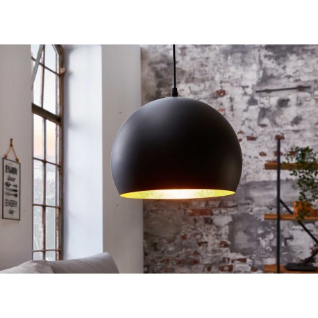 Lustre suspendu style industriel