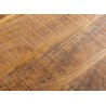 Table basse style campagne chic bois massif de manguier