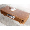 Table basse rétro 110 cm en bois de shesham