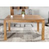 Table de repas bois massif de sesham 120 cm