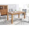 Table de repas bois massif de sesham 120 cm