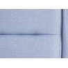 Lit tissu bleu couchage 140 ou 160 cm