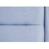 Lit tissu bleu couchage 140 ou 160 cm