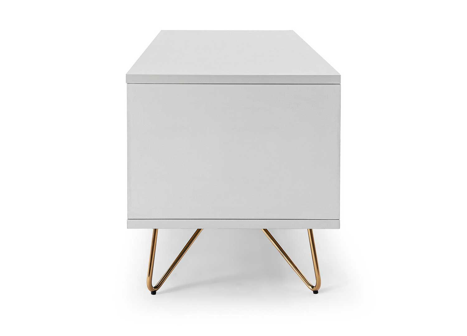 meuble tele blanc dor�