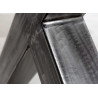 Table rectangulaire 8 personnes bois recyclé et métal