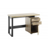 Bureau 120 cm 2 tiroirs et 1 porte chêne granson