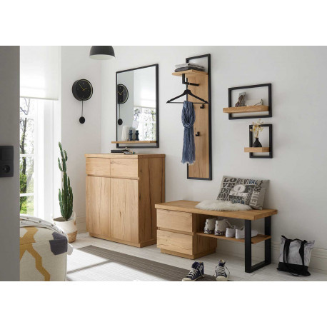 Banc de rangement pour chaussures de couloir, armoire à chaussures