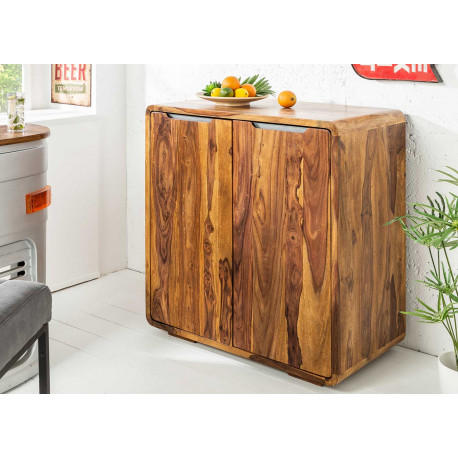 Meuble bar en bois massif