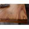 Table salle à manger 180 cm en bois massif 8 personnes