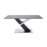 Table salle à manger rectangulaire céramique anthracite