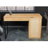 Bureau cannage rotin 120 cm