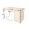 Bureau cannage rotin 120 cm