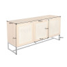 Buffet cannage 160 cm 3 portes