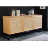 Buffet cannage 160 cm 3 portes