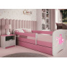 Lit pour fille princesse 70x140, 80x160, 80x180 cm