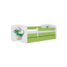 Lit enfant avec tiroir de lit + matelas + sommier 3 couchages