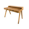 Meuble bureau en bois massif avec rangements