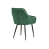 Chaises modernes velours vert