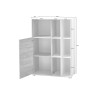 Armoire de classement bureau 9 compartiments