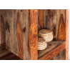 Bibliothèque meuble en bois de sesham