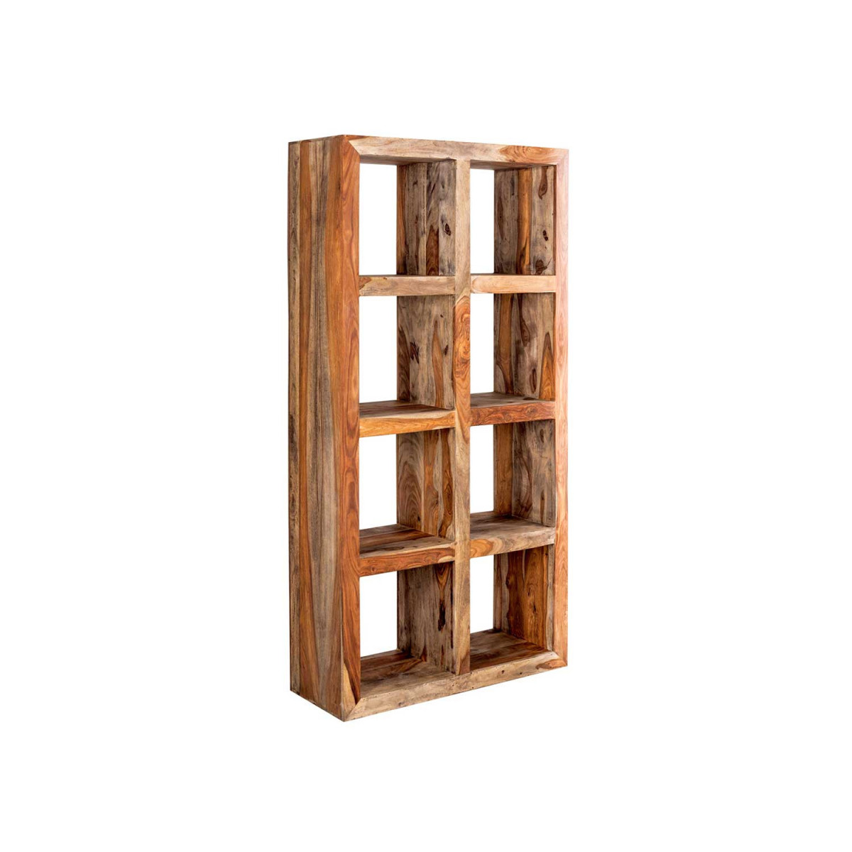 Bibliothèque meuble en bois de sesham
