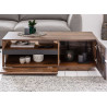Table basse rectangulaire 3 compartiments de rangement