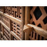 Buffet enfilade 3 portes style oriental en bois de manguier