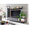 Ensemble TV salon gris 246 cm