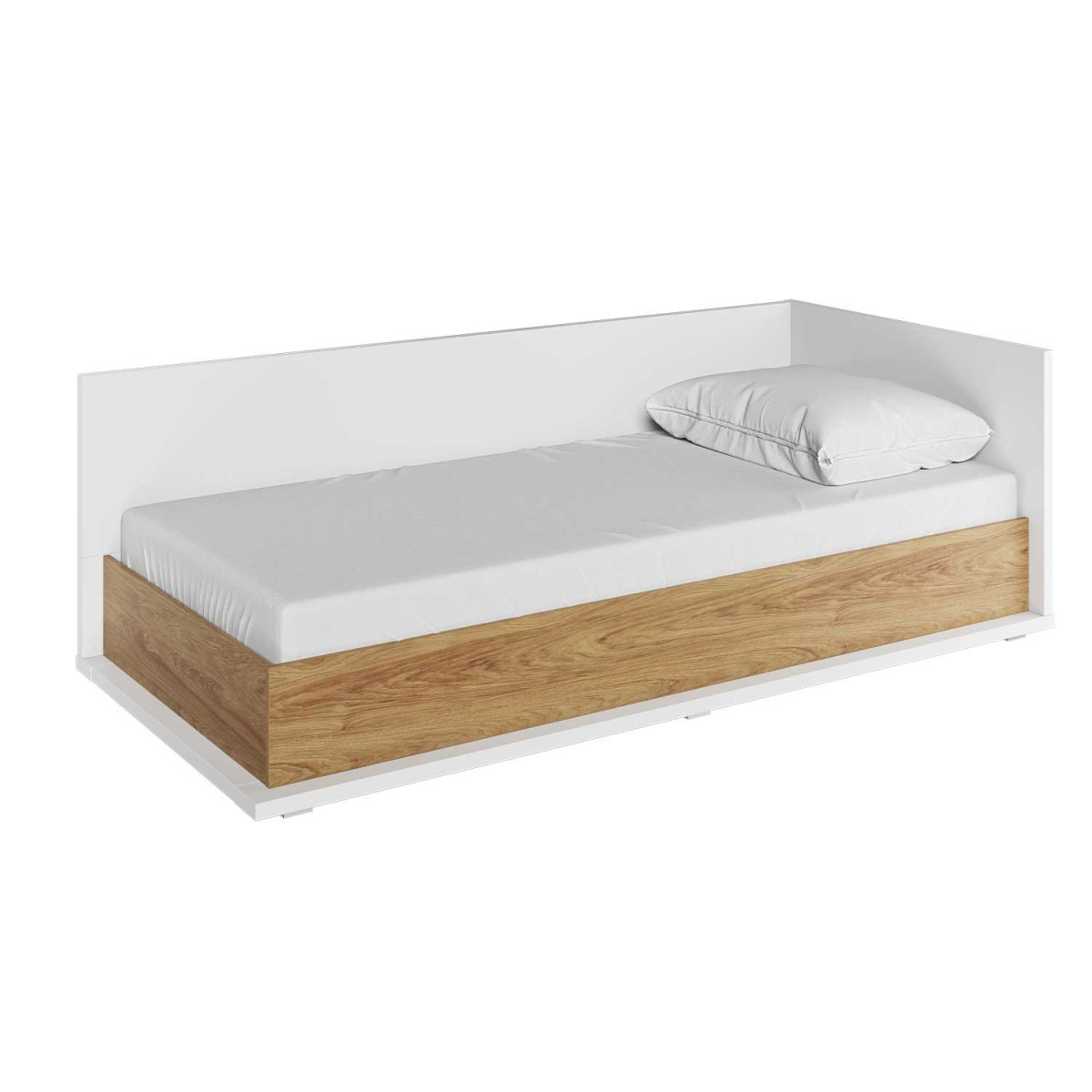 Lit enfant version droite 90x200 cm avec rangement