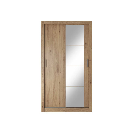 Armoire chêne shetland 2 portes coulissantes 120 cm