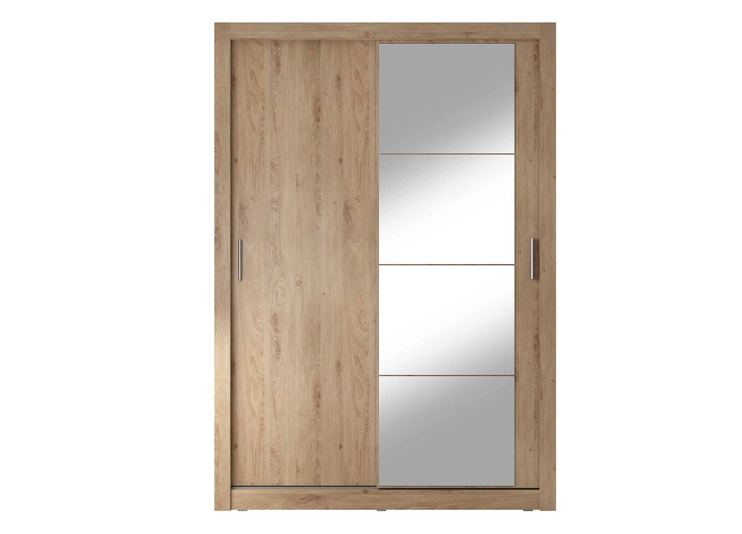 Armoire chêne à portes coulissantes 150 cm CbcMeubles