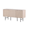 Buffet 3 portes bois contemporain