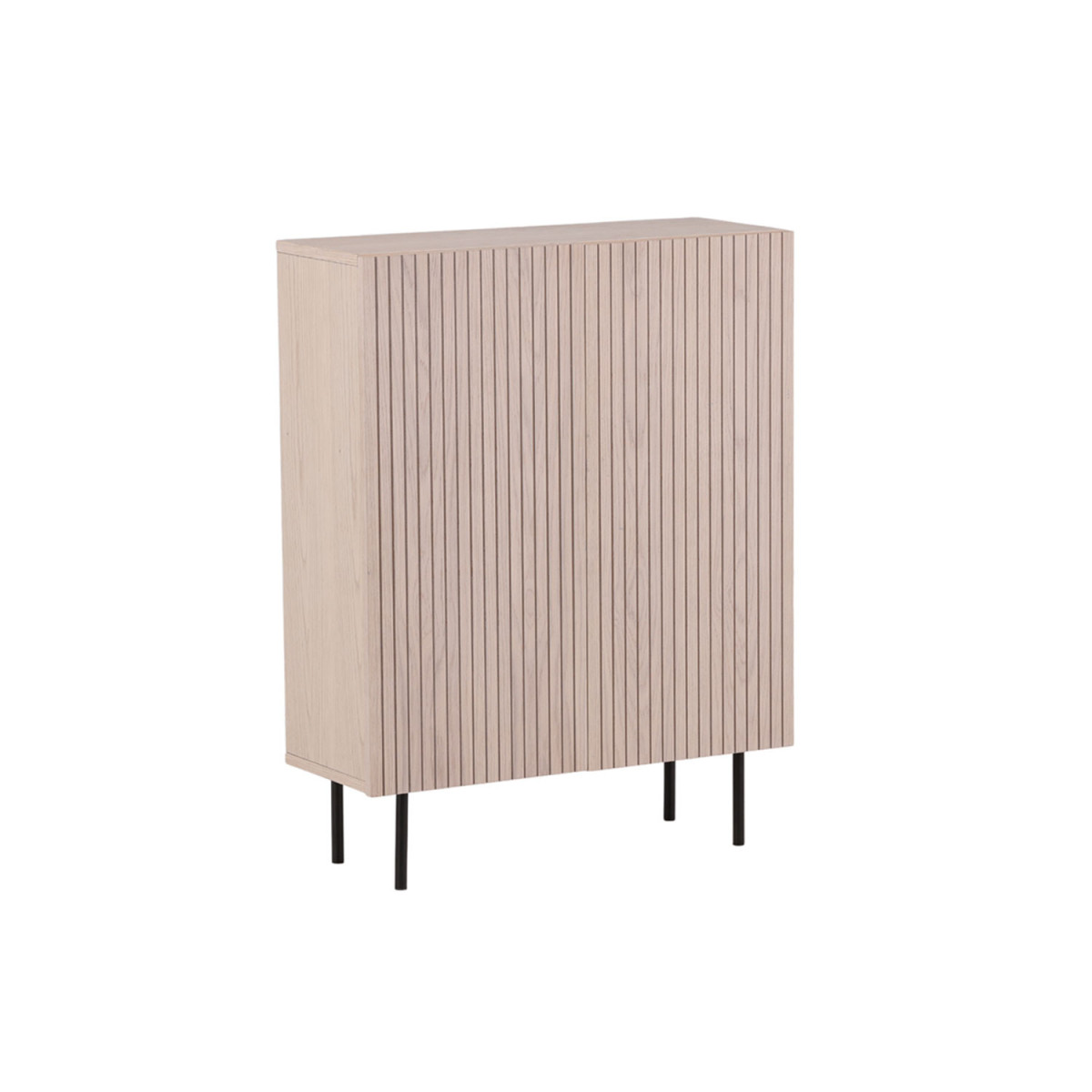 Commode 2 portes bois contemporain