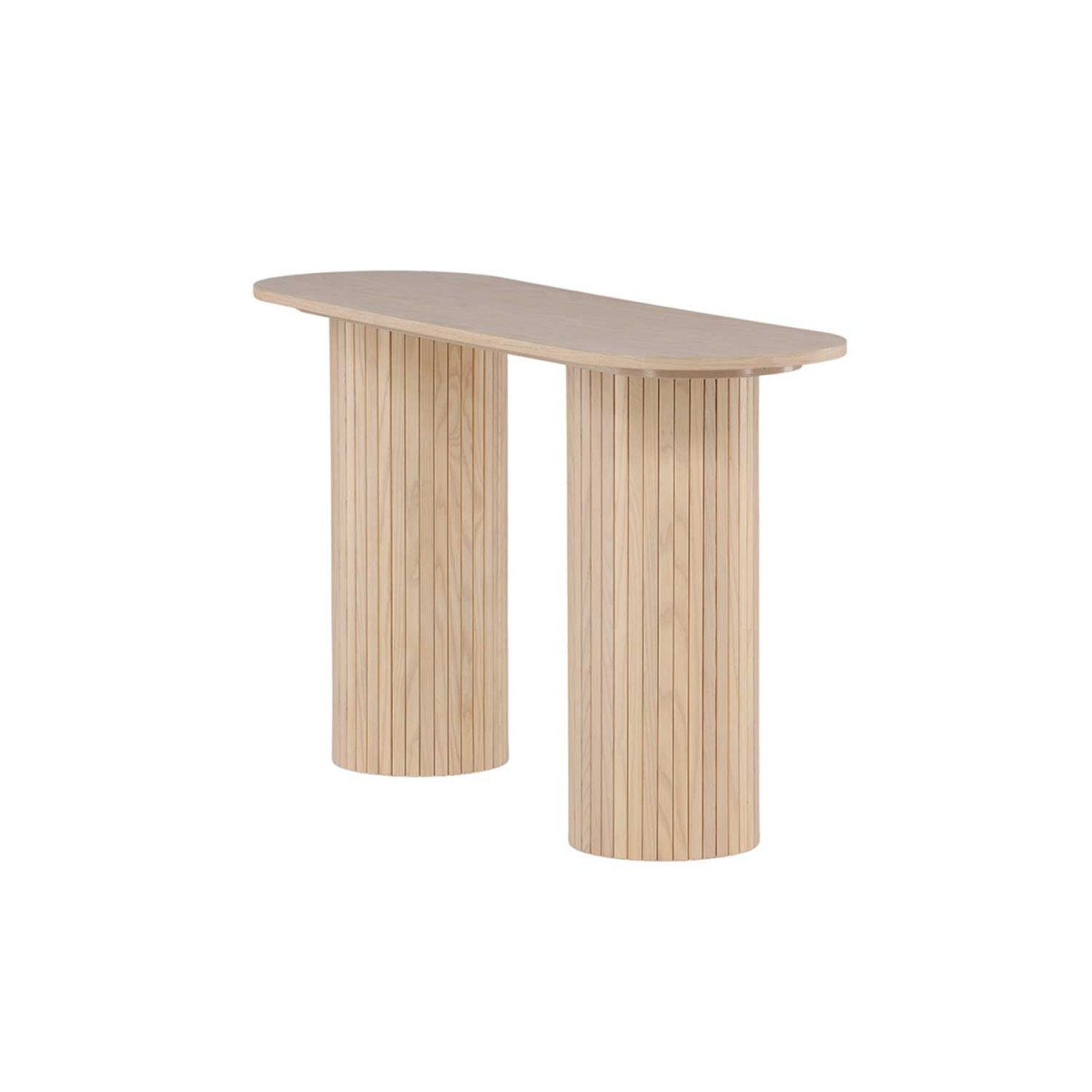 Console en bois de style contemporain