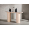 Meuble console en bois contemporaine