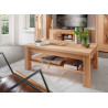 Table basse bois rectangulaire 118 cm