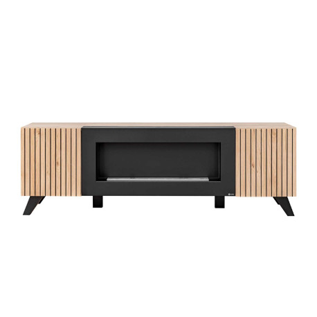 Meuble tv bio éthanol 160 cm