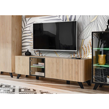 Meuble tv moderne 160 cm